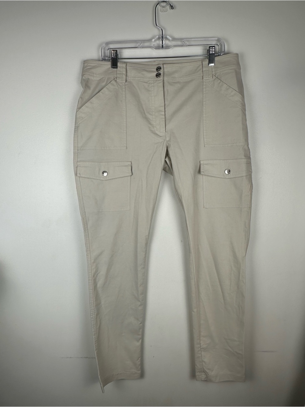 Anatomie Kate Skinny Pockets Cargo Travel Pants Women’s Sz L - Picture 2 of 11